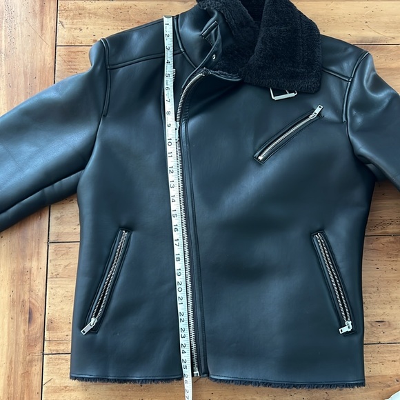 Stradivarius Man Faux Leather jacket size M - Picture 9 of 10